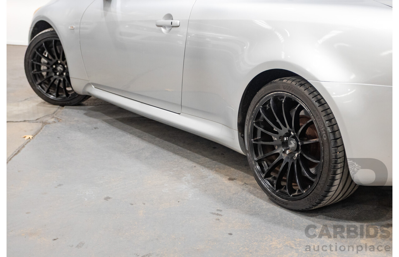 10/2007 Nissan Skyline 370GT SP 2D Coupe Liquid Metal Grey Metallic V6 3.7L