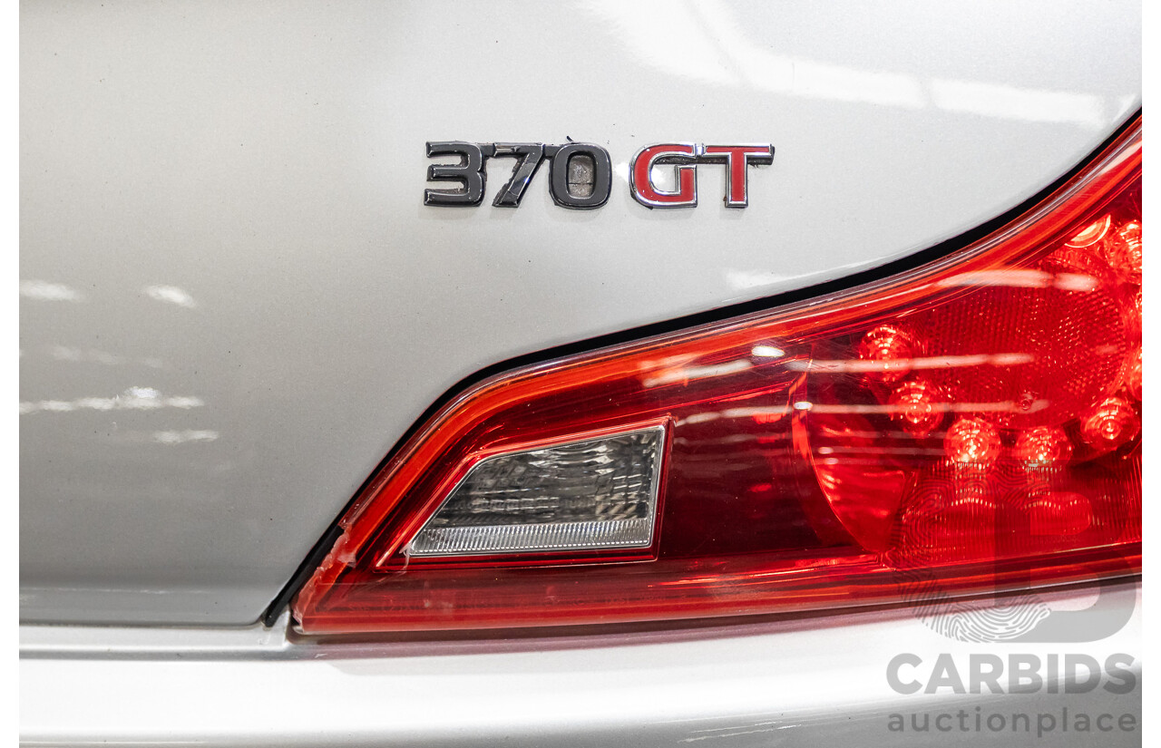 10/2007 Nissan Skyline 370GT SP 2D Coupe Liquid Metal Grey Metallic V6 3.7L