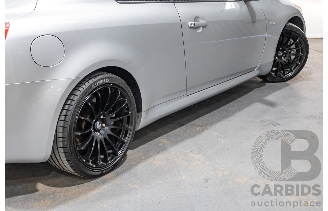 10/2007 Nissan Skyline 370GT SP 2D Coupe Liquid Metal Grey Metallic V6 3.7L