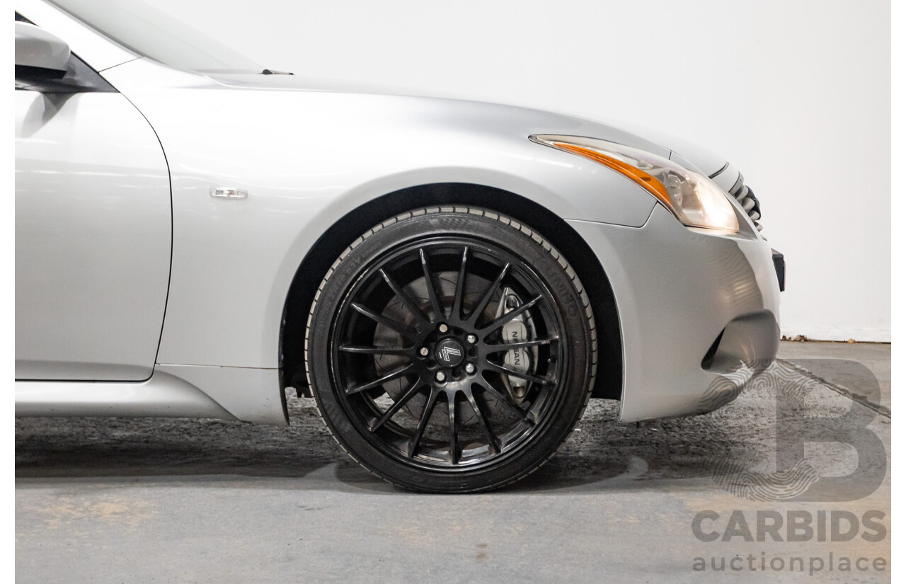 10/2007 Nissan Skyline 370GT SP 2D Coupe Liquid Metal Grey Metallic V6 3.7L