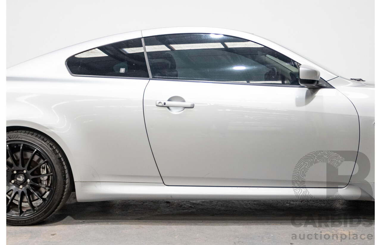 10/2007 Nissan Skyline 370GT SP 2D Coupe Liquid Metal Grey Metallic V6 3.7L