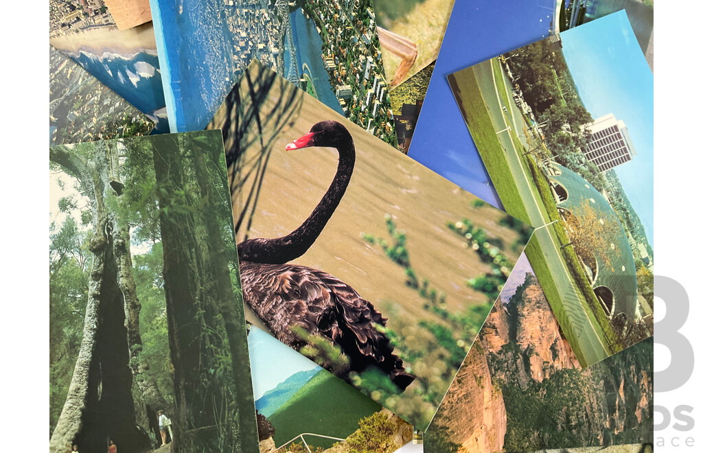 Thirty Australian 1978 Pre Paid Post Cards, Australian Scenes