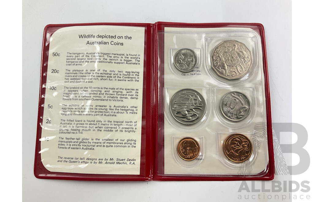 Australian RAM 1981 Six Coin Set