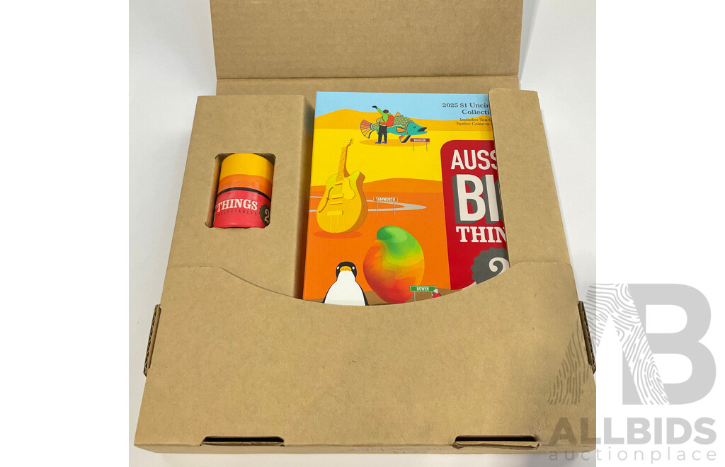 Australian RAM 2025 Twelve UNC One Dollar Coin Set - Aussie Big Things 2