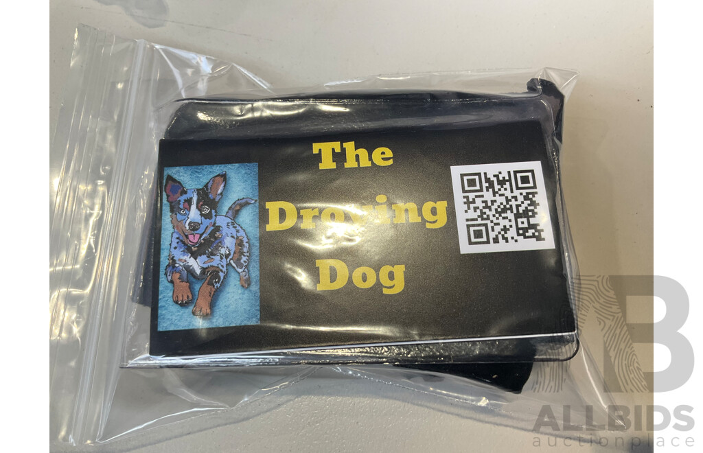 Australian 1966 Round Silver Fifty Cent Coin, The Droving Dog Gift Pack .800