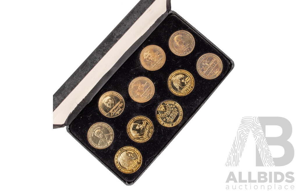 Australia National Country Music Muster Rural Aid Ten Medallion Set