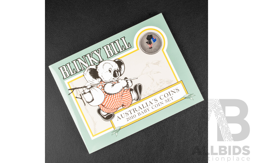 Australian RAM 2010 Six Coin Set, Baby Coin Set, Blinky Bill