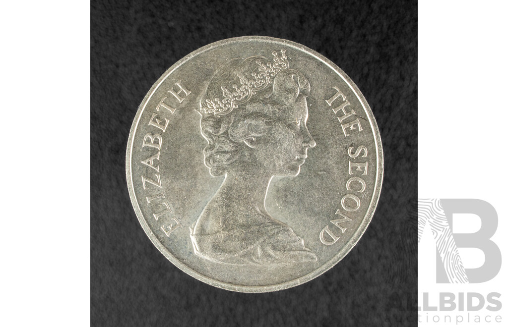 Saint Helena 1973 Silver Twenty Five Pence, 300th Anniversary of St Helena .925