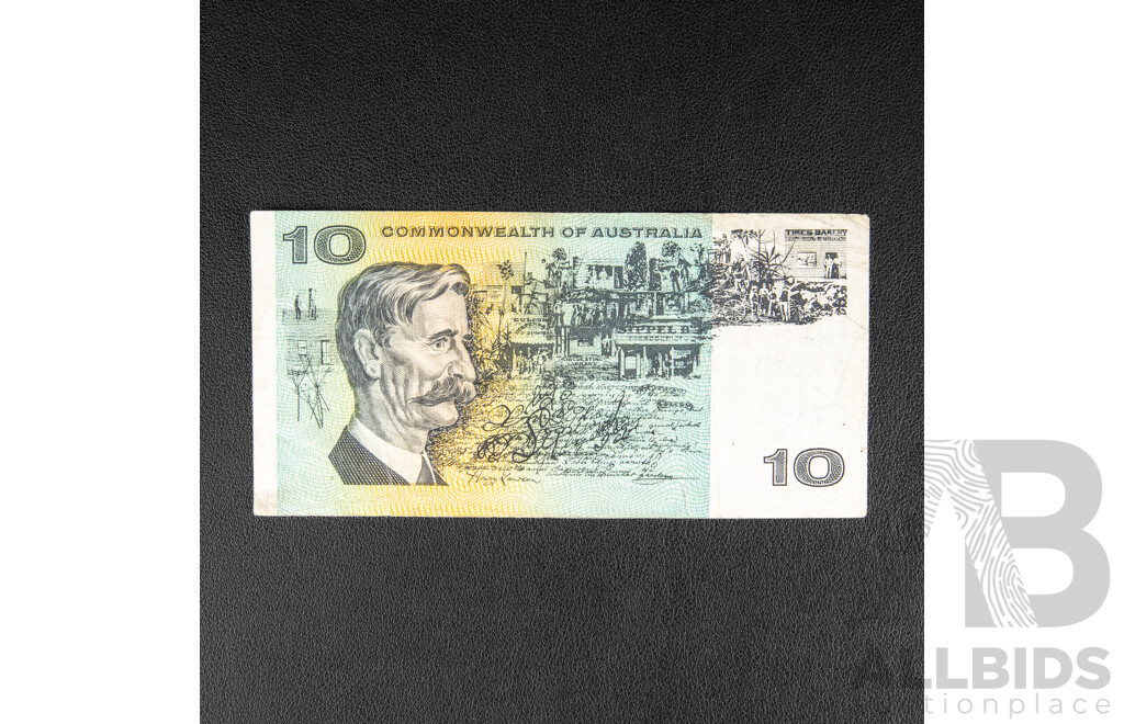 Australian 1967 Ten Dollar Banknotes, R302 Coombs/Randall, SEQ089276