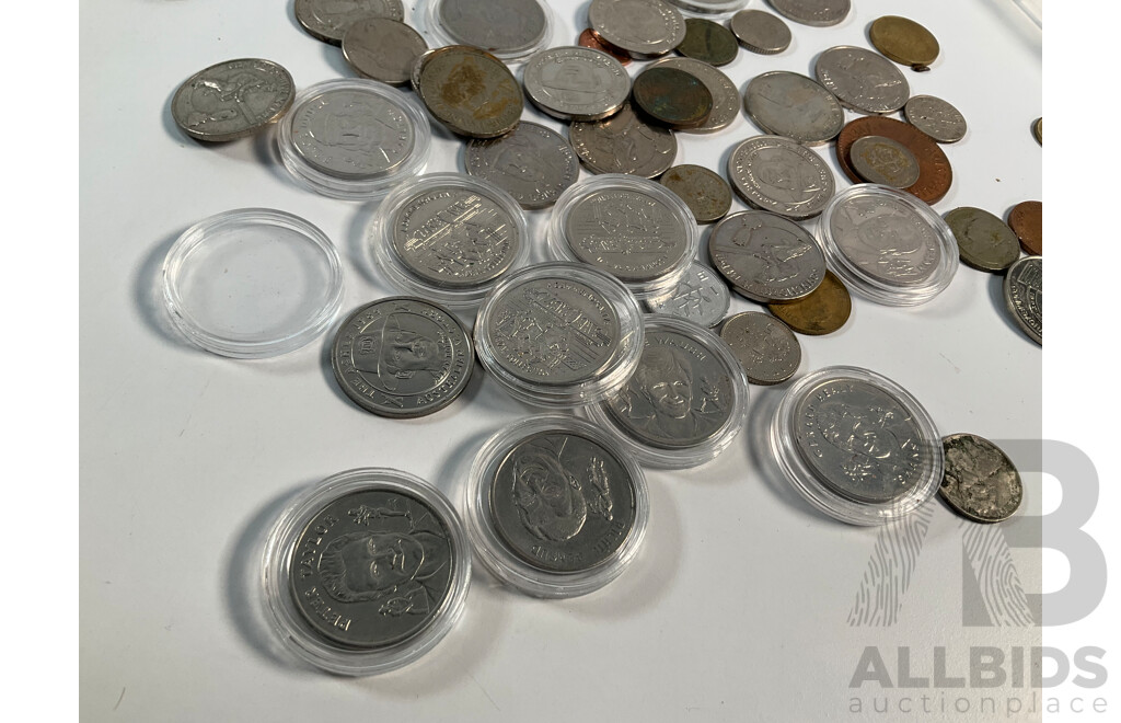Collection of Australian, Canadian and New Zealand Coins and Medallions