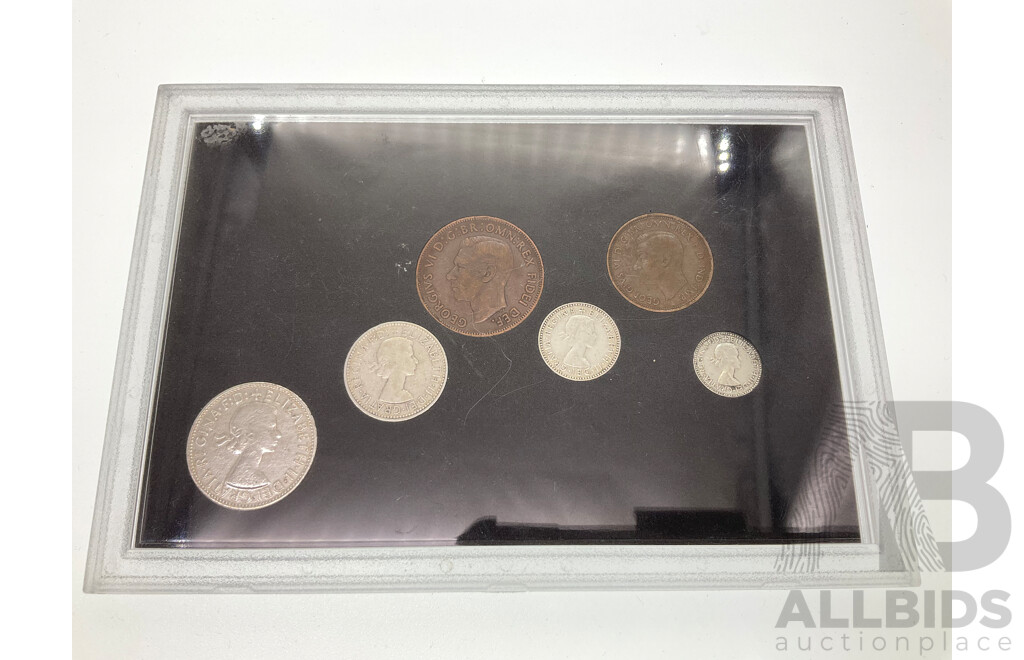 Australian Predecimal Six Coin Set