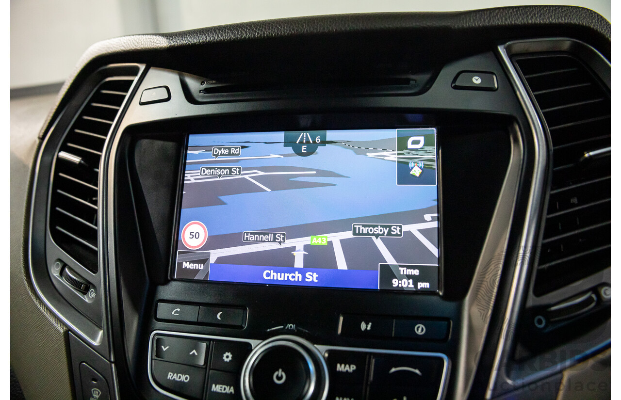 11/2013 Hyundai Santa Fe Highlander CRDi (4x4) DM 4d Wagon Arabian Mocha Pearl Turbo Diesel 2.2L - 7 Seater