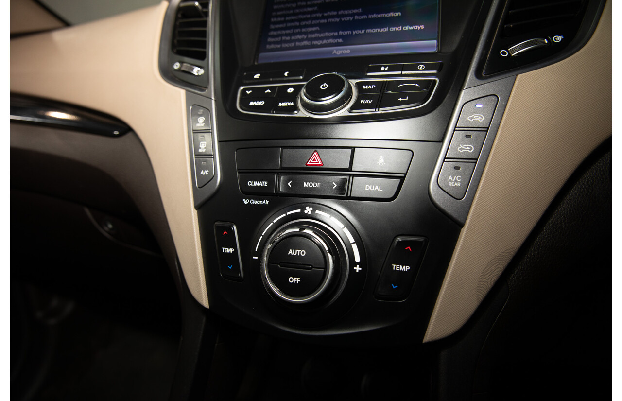 11/2013 Hyundai Santa Fe Highlander CRDi (4x4) DM 4d Wagon Arabian Mocha Pearl Turbo Diesel 2.2L - 7 Seater