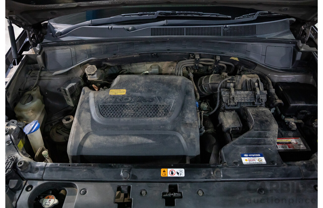 11/2013 Hyundai Santa Fe Highlander CRDi (4x4) DM 4d Wagon Arabian Mocha Pearl Turbo Diesel 2.2L - 7 Seater