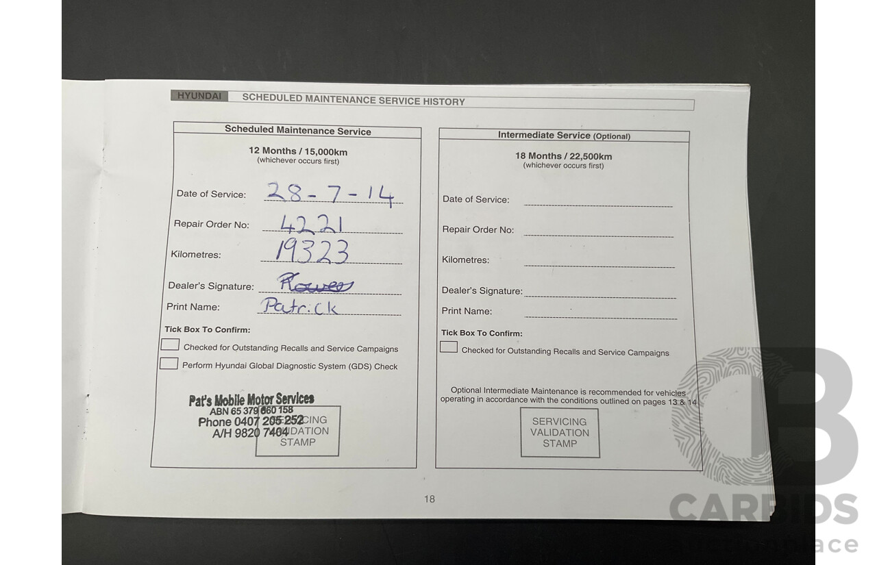 11/2013 Hyundai Santa Fe Highlander CRDi (4x4) DM 4d Wagon Arabian Mocha Pearl Turbo Diesel 2.2L - 7 Seater