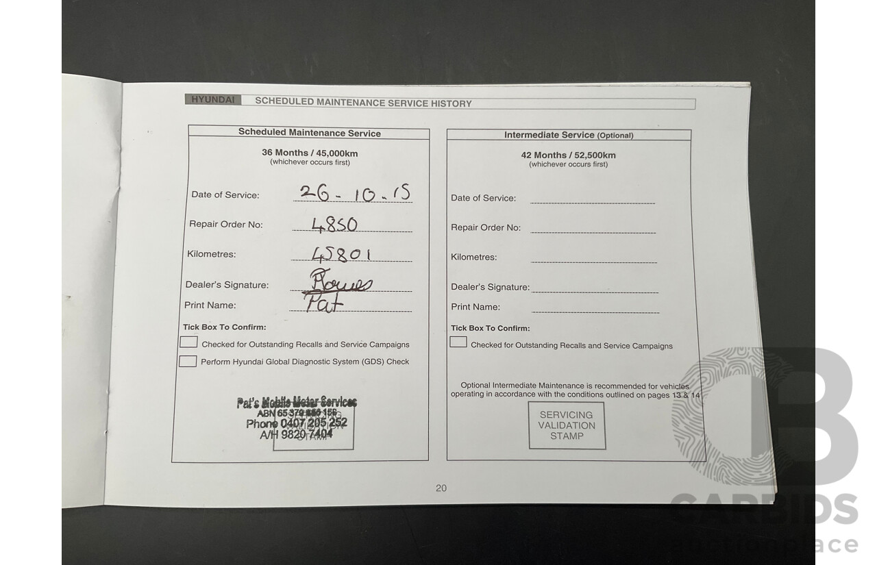 11/2013 Hyundai Santa Fe Highlander CRDi (4x4) DM 4d Wagon Arabian Mocha Pearl Turbo Diesel 2.2L - 7 Seater