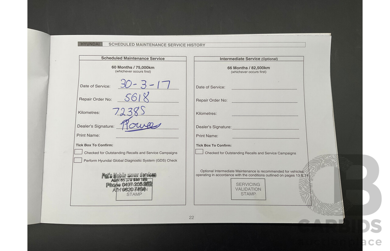 11/2013 Hyundai Santa Fe Highlander CRDi (4x4) DM 4d Wagon Arabian Mocha Pearl Turbo Diesel 2.2L - 7 Seater