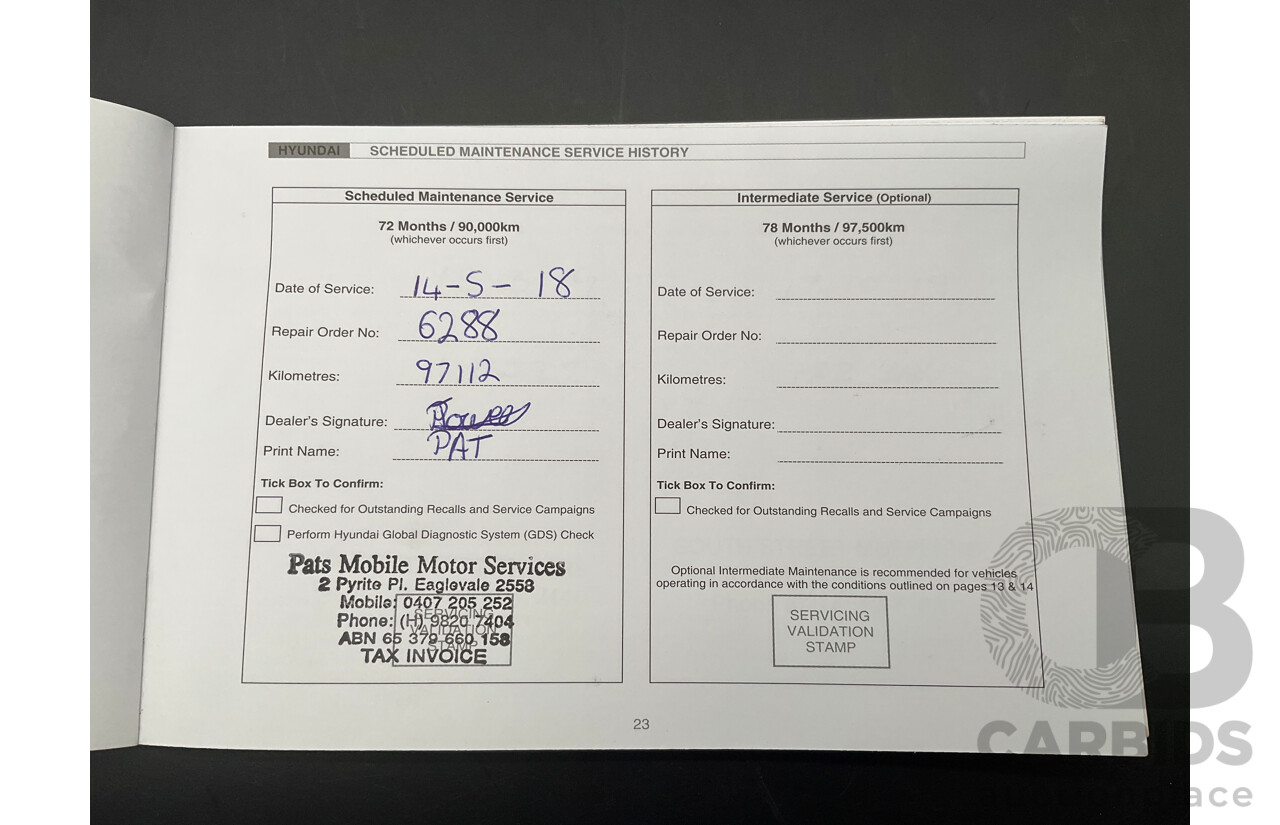 11/2013 Hyundai Santa Fe Highlander CRDi (4x4) DM 4d Wagon Arabian Mocha Pearl Turbo Diesel 2.2L - 7 Seater