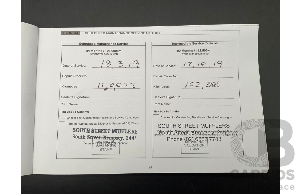 11/2013 Hyundai Santa Fe Highlander CRDi (4x4) DM 4d Wagon Arabian Mocha Pearl Turbo Diesel 2.2L - 7 Seater