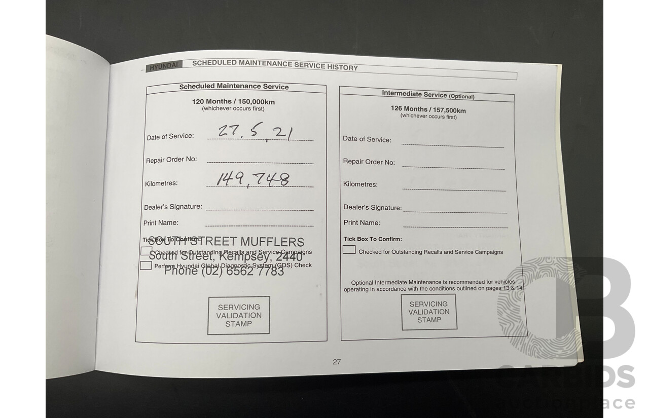 11/2013 Hyundai Santa Fe Highlander CRDi (4x4) DM 4d Wagon Arabian Mocha Pearl Turbo Diesel 2.2L - 7 Seater