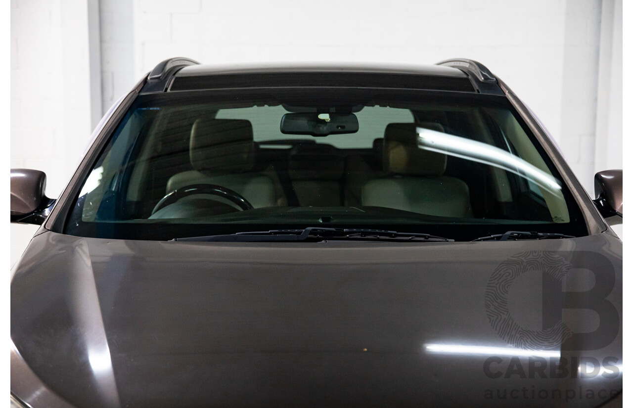 11/2013 Hyundai Santa Fe Highlander CRDi (4x4) DM 4d Wagon Arabian Mocha Pearl Turbo Diesel 2.2L - 7 Seater