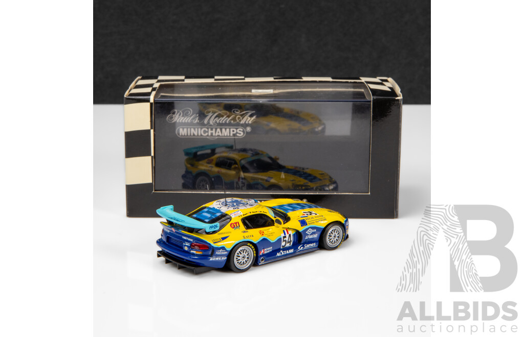 Minichamps 1999 Dodge Viper GTS-R 24h LeMans Monteiro / Belmondo / Rostan #54 1:43 Scale Model Car