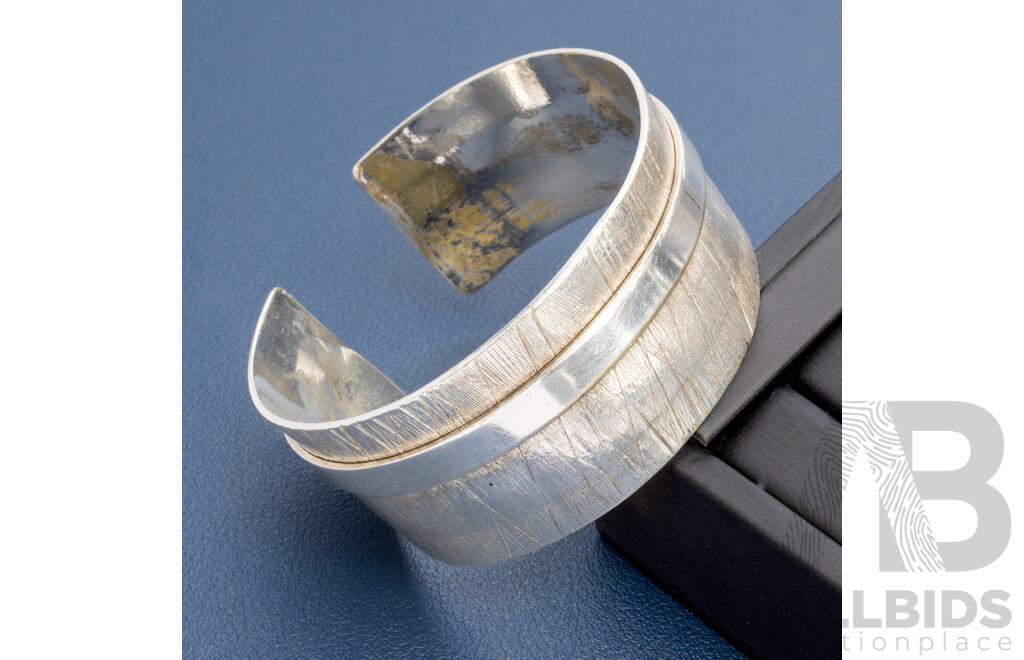 Silver Plated Base Metal Bangle