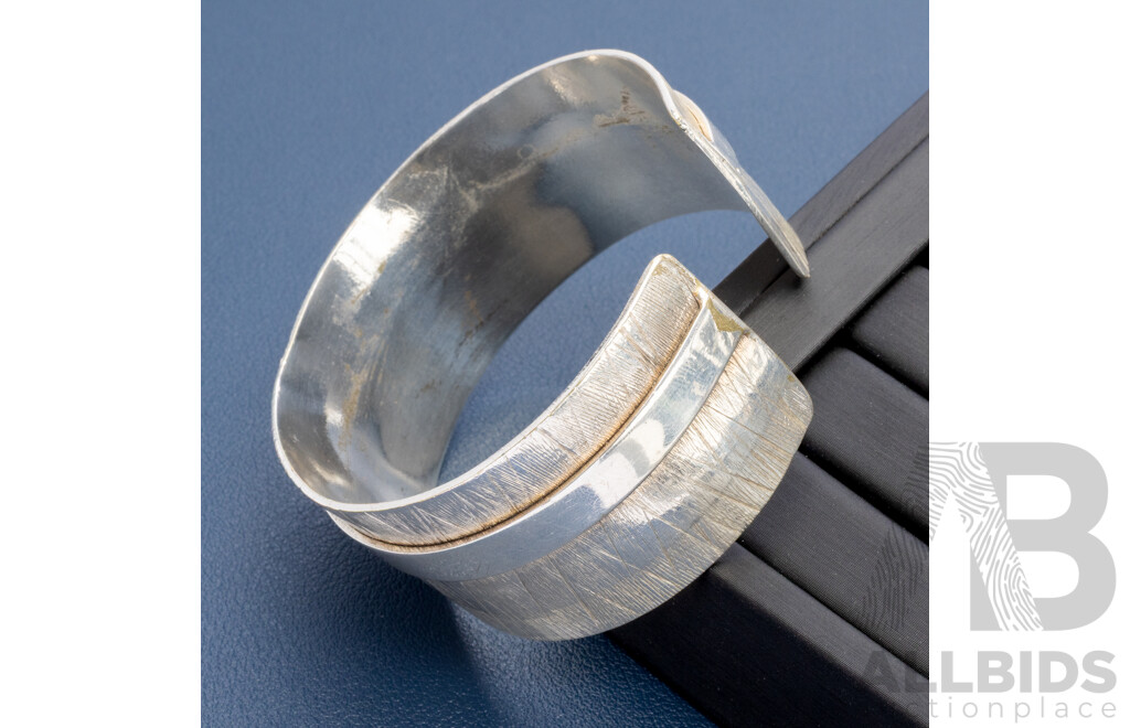 Silver Plated Base Metal Bangle