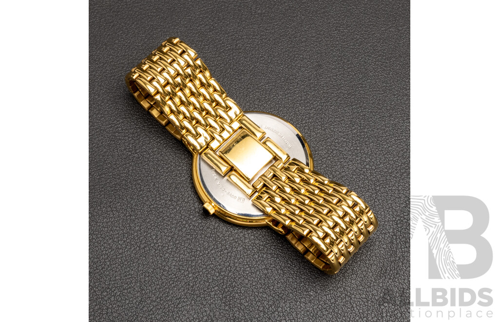 PULSAR Gold Plated Base Metal Watch. V729 - 8A50
