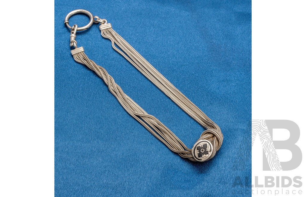 Silver Multi Strand Knot Chain