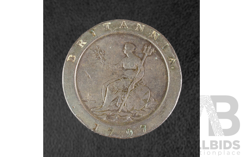 Great Britain 1797 KGIII Cartwheel Twopence