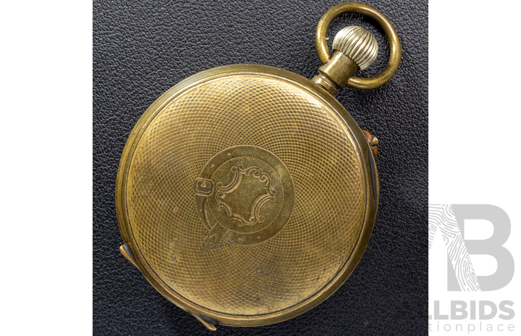 Antique 52mm Superior Railway Timekeeper Lever Specially Examined Pocket Watch, Swiss Made