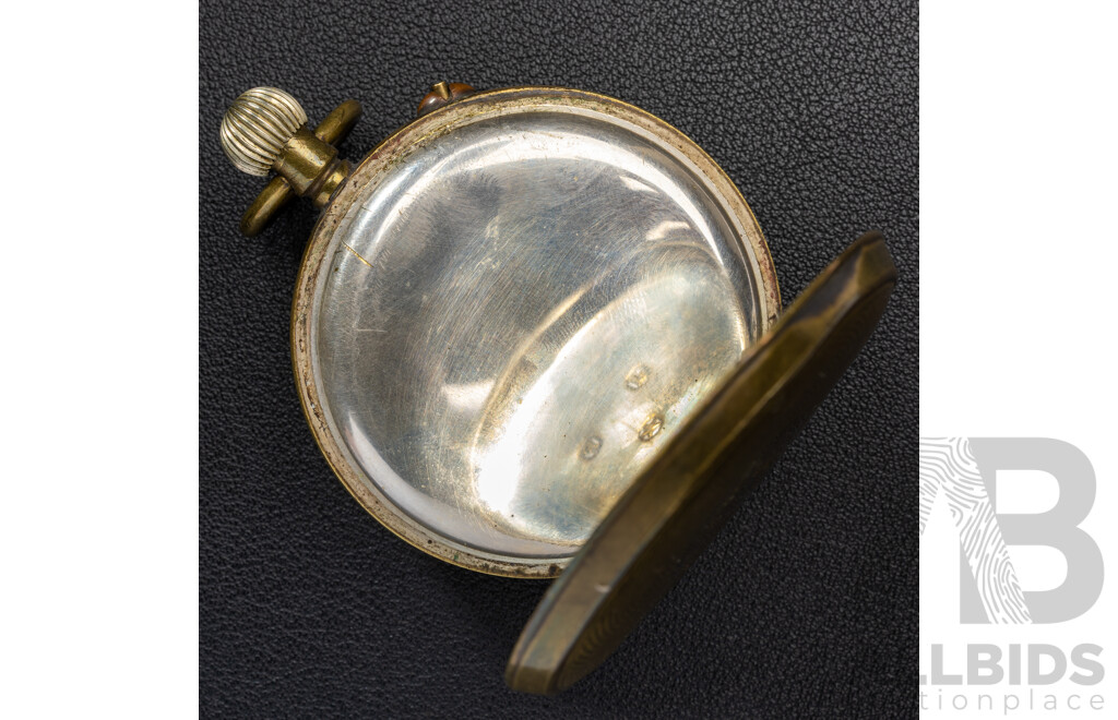 Antique 52mm Superior Railway Timekeeper Lever Specially Examined Pocket Watch, Swiss Made