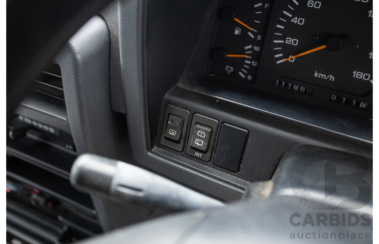 10/1994 Nissan Patrol ST SWB Series 2 (4x4) KY60 GQ 2d Hardtop Big Red / Desert Sand 4.2L