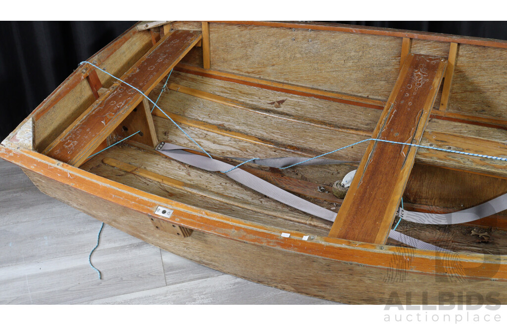 Vintage Timber Row Boat