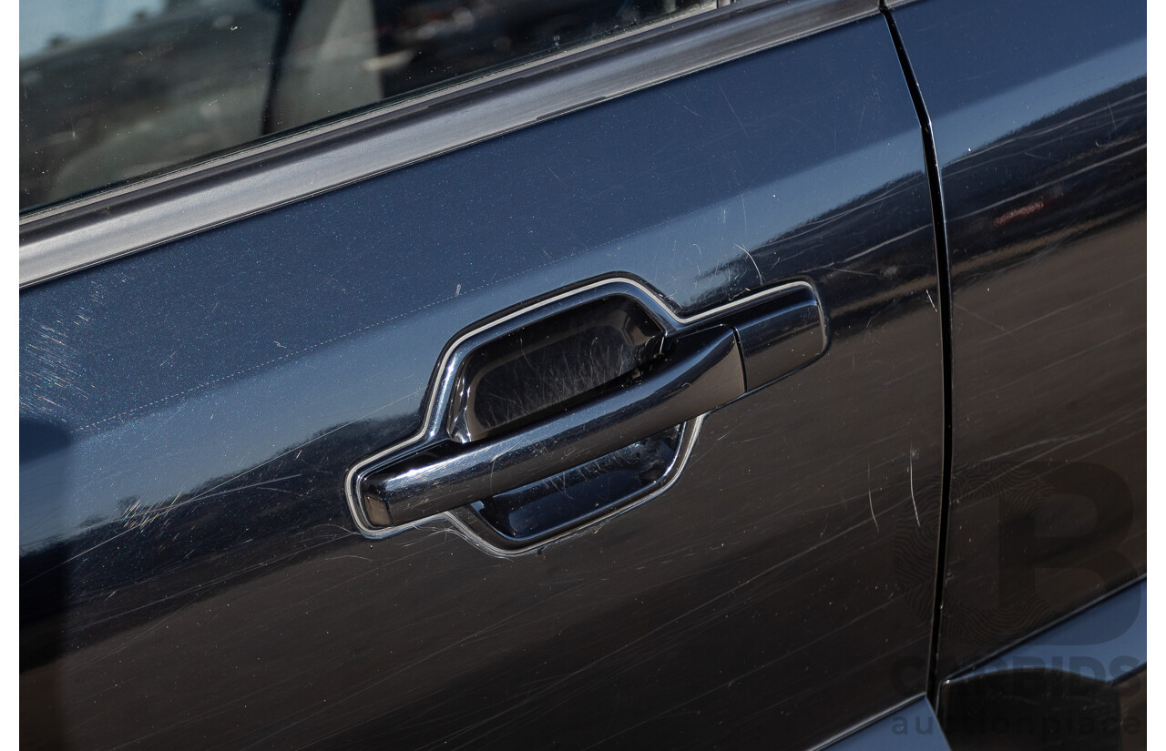 9/2010 Mitsubishi Pajero Platinum Edition NT MY10 4d Wagon Pearl Black Turbo Diesel 3.2L - 7 Seats