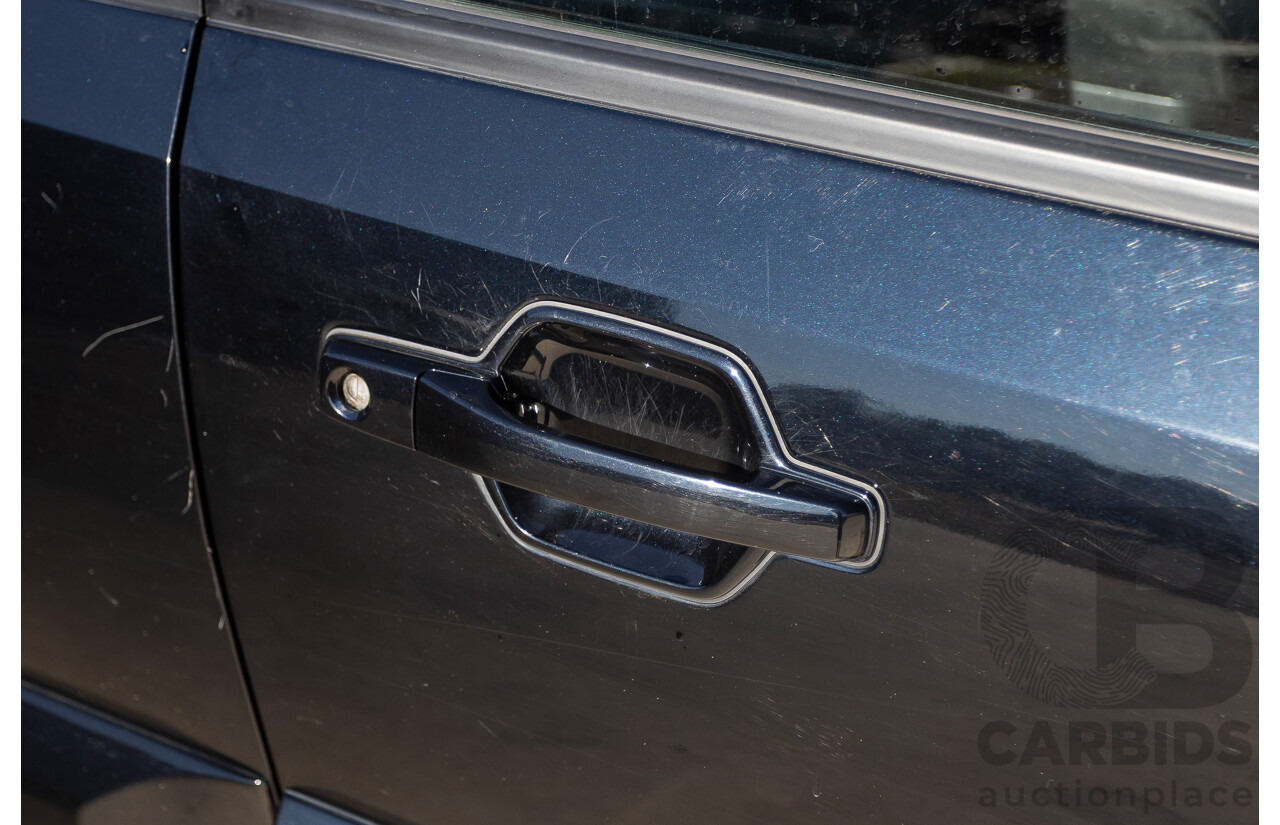 9/2010 Mitsubishi Pajero Platinum Edition NT MY10 4d Wagon Pearl Black Turbo Diesel 3.2L - 7 Seats