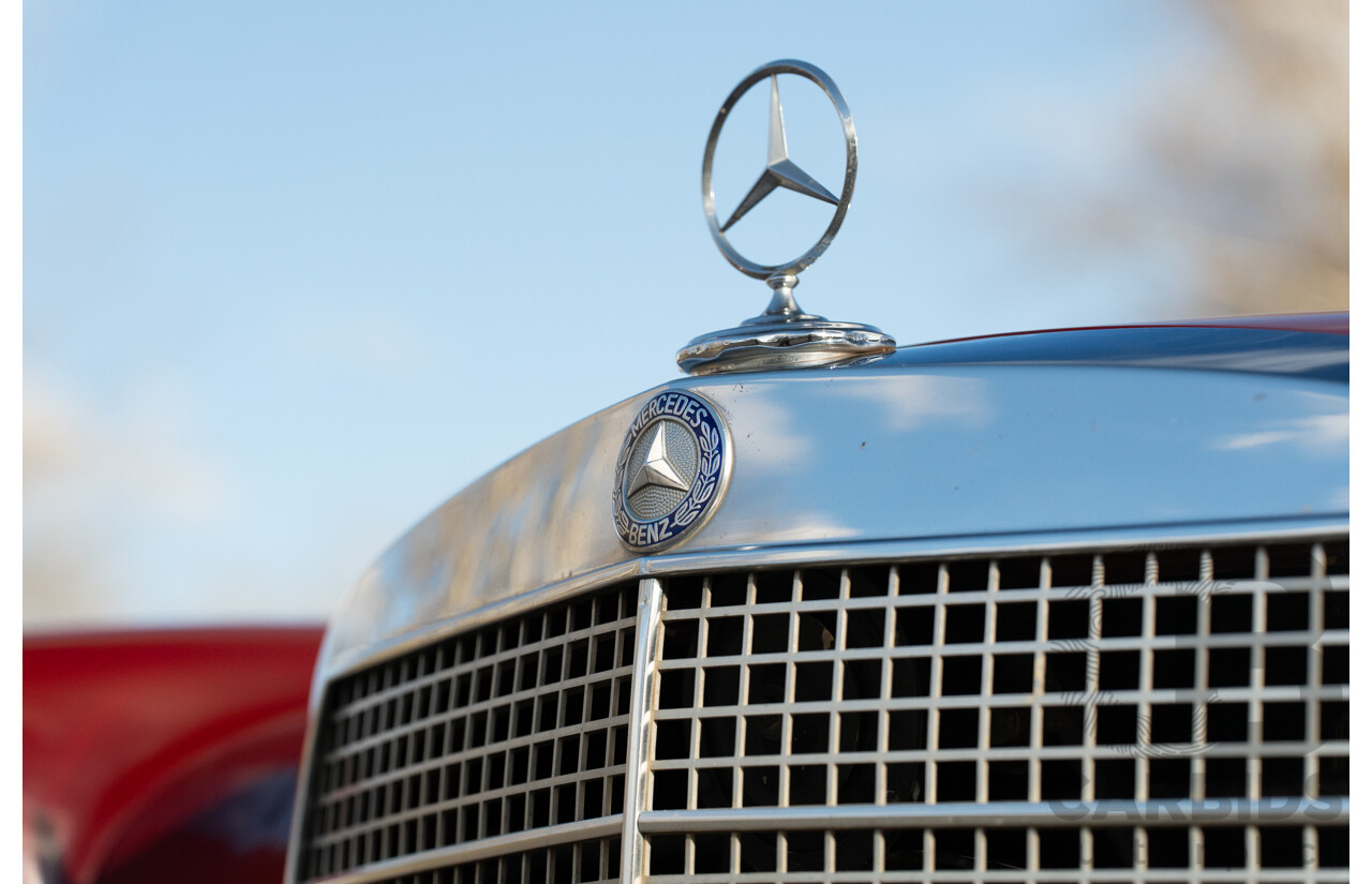 8/1970 Mercedes Benz 300 SEL 6.3 "Red Pig Tribute" W109 4d Sedan Cranberry V8 6.3L - Import