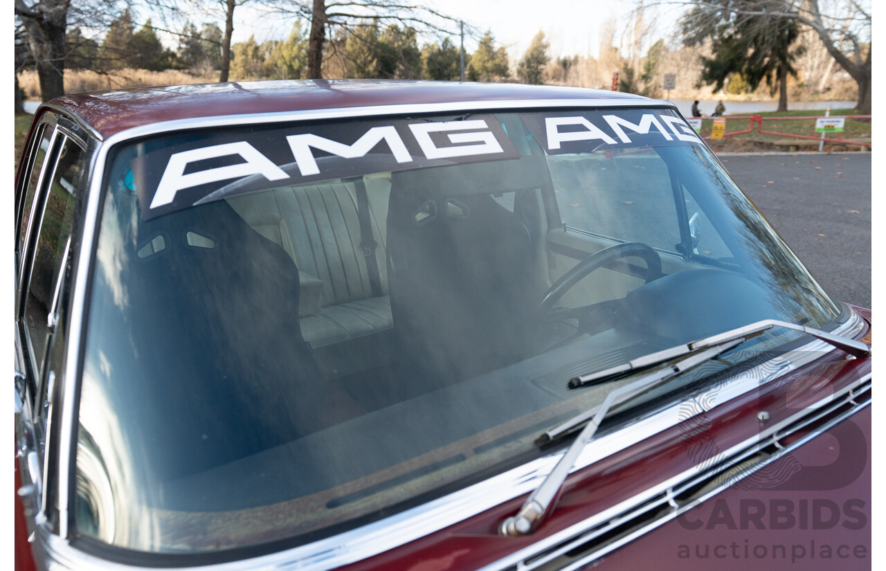 8/1970 Mercedes Benz 300 SEL 6.3 "Red Pig Tribute" W109 4d Sedan Cranberry V8 6.3L - Import