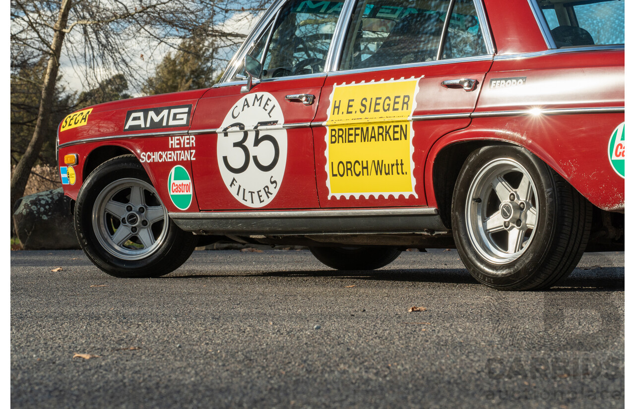 8/1970 Mercedes Benz 300 SEL 6.3 "Red Pig Tribute" W109 4d Sedan Cranberry V8 6.3L - Import