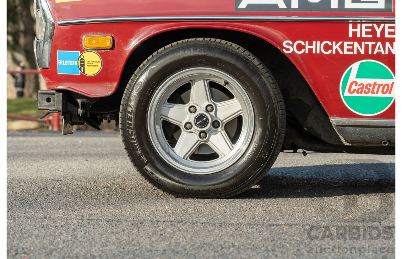 8/1970 Mercedes Benz 300 SEL 6.3 "Red Pig Tribute" W109 4d Sedan Cranberry V8 6.3L - Import