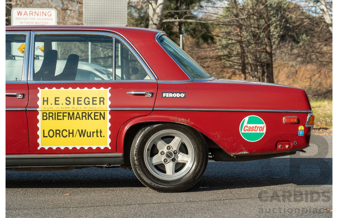 8/1970 Mercedes Benz 300 SEL 6.3 "Red Pig Tribute" W109 4d Sedan Cranberry V8 6.3L - Import