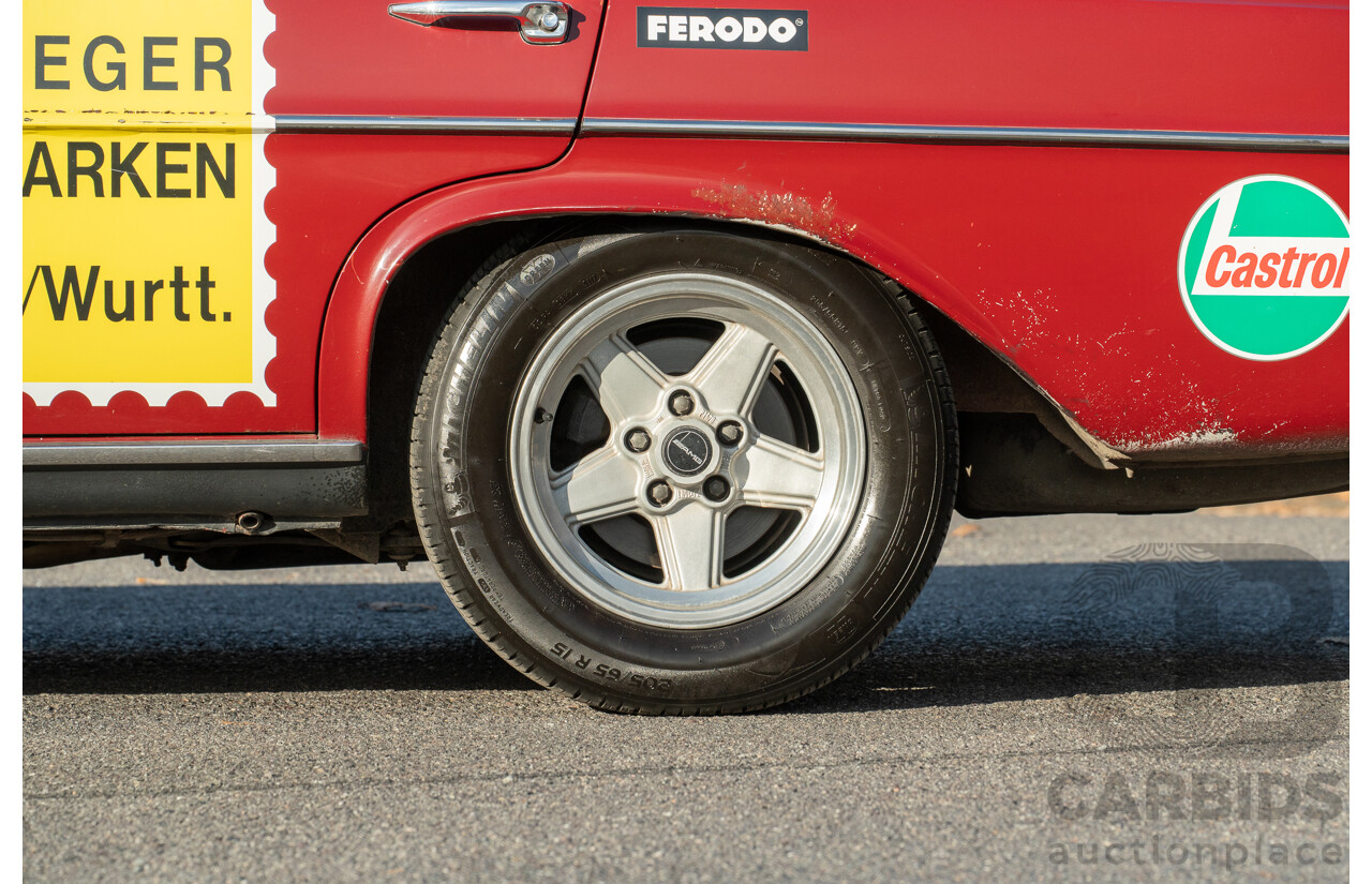 8/1970 Mercedes Benz 300 SEL 6.3 "Red Pig Tribute" W109 4d Sedan Cranberry V8 6.3L - Import