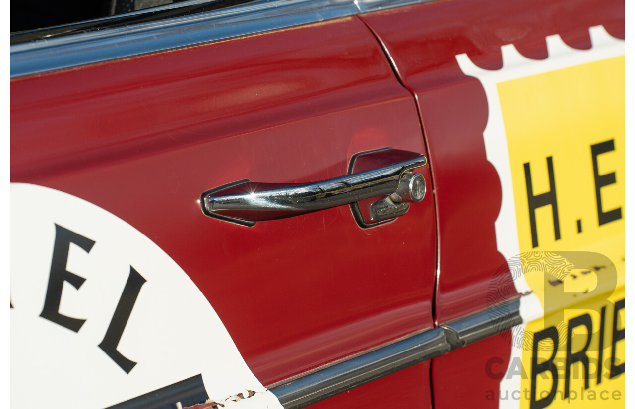 8/1970 Mercedes Benz 300 SEL 6.3 "Red Pig Tribute" W109 4d Sedan Cranberry V8 6.3L - Import