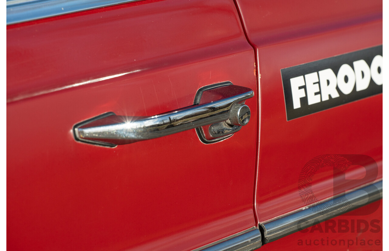 8/1970 Mercedes Benz 300 SEL 6.3 "Red Pig Tribute" W109 4d Sedan Cranberry V8 6.3L - Import