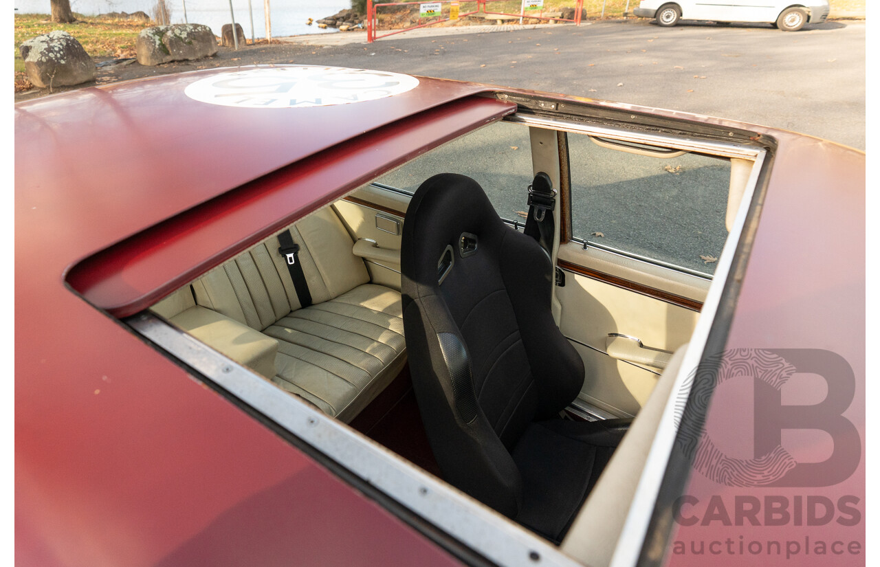 8/1970 Mercedes Benz 300 SEL 6.3 "Red Pig Tribute" W109 4d Sedan Cranberry V8 6.3L - Import