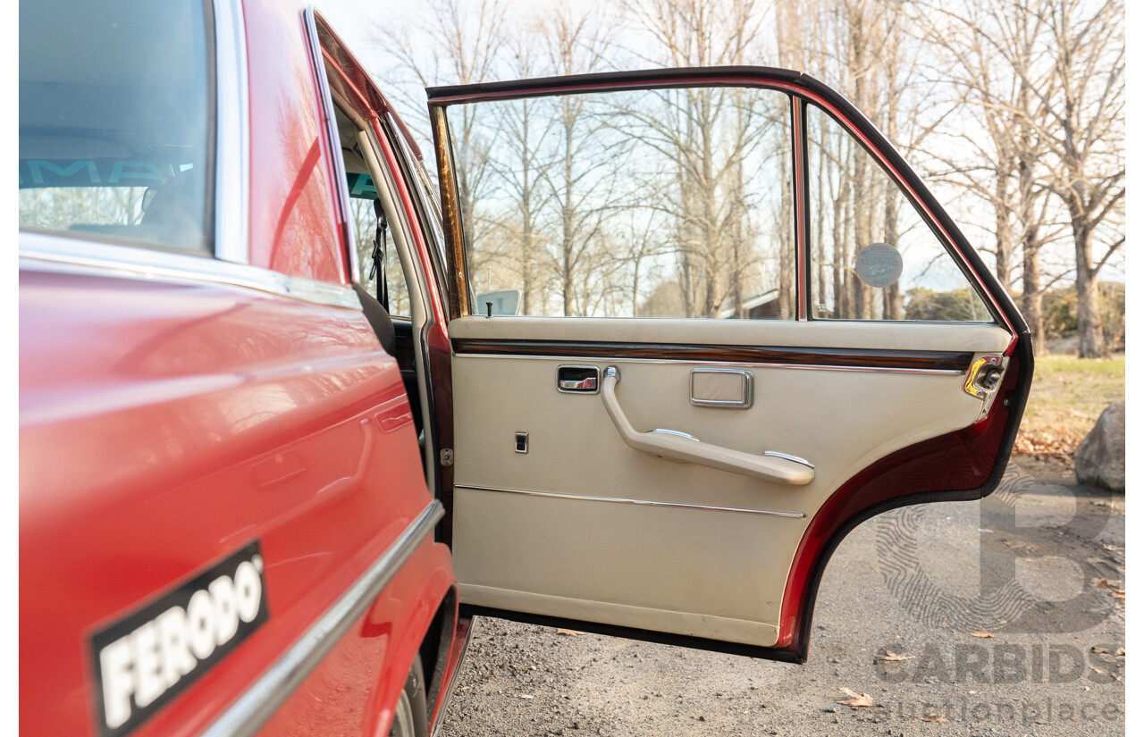 8/1970 Mercedes Benz 300 SEL 6.3 "Red Pig Tribute" W109 4d Sedan Cranberry V8 6.3L - Import