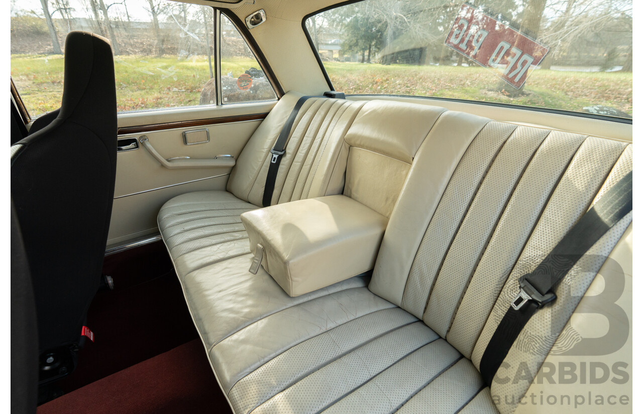 8/1970 Mercedes Benz 300 SEL 6.3 "Red Pig Tribute" W109 4d Sedan Cranberry V8 6.3L - Import