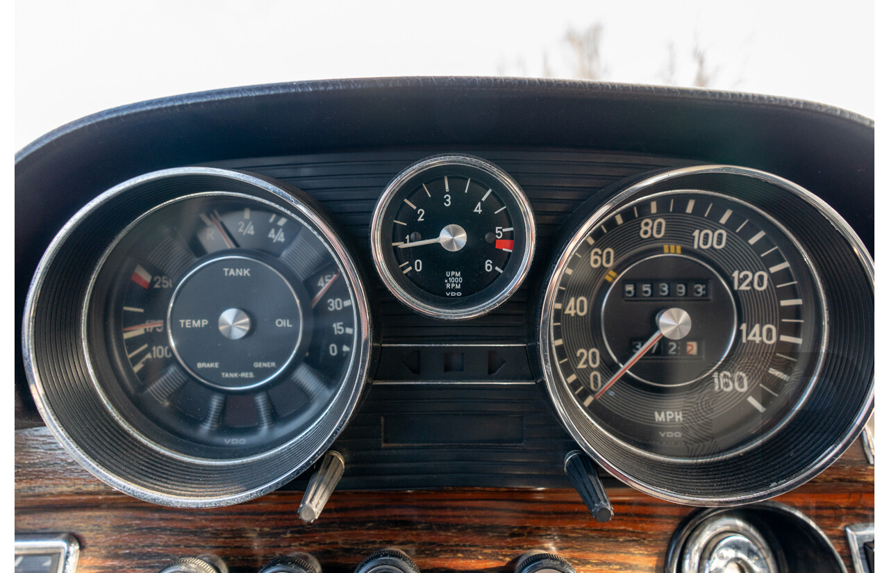 8/1970 Mercedes Benz 300 SEL 6.3 "Red Pig Tribute" W109 4d Sedan Cranberry V8 6.3L - Import