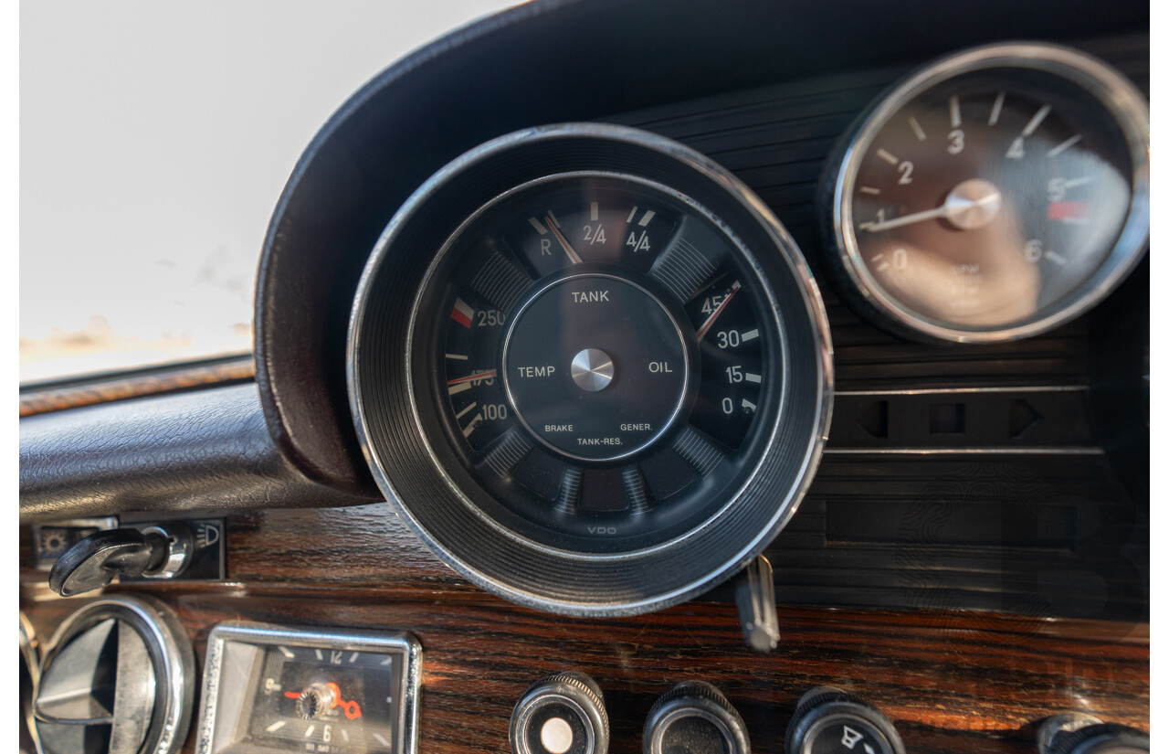 8/1970 Mercedes Benz 300 SEL 6.3 "Red Pig Tribute" W109 4d Sedan Cranberry V8 6.3L - Import